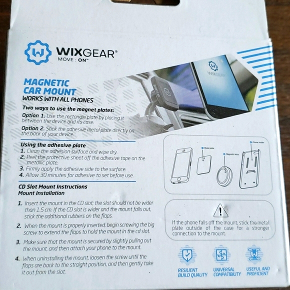 WIXGEAR Magnetic Car Mount - Picture 3 of 5